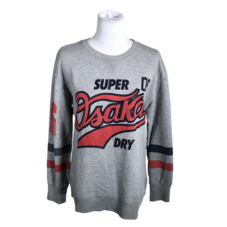 Naisten Superdry - Collegepaita, koko 36 - Harmaa ()