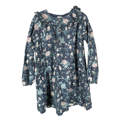 Tyttöjen Newbie - Kangasmekko, koko 122 - 128 - Sininen ()
