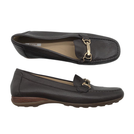 Naisten Geox - Loaferit, koko 38 - Ruskea ()