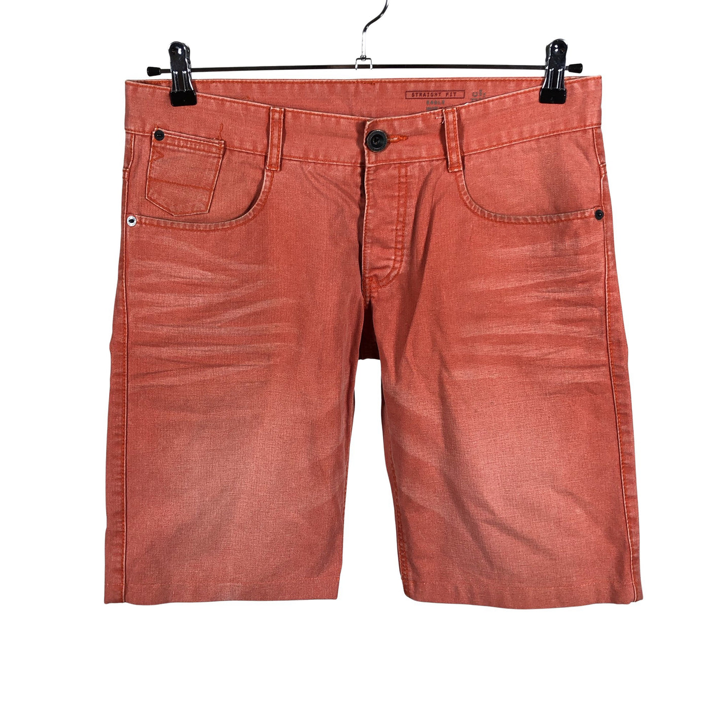 Miesten EDC by Esprit - Farkkushortsit, koko W32 - Oranssi (1)