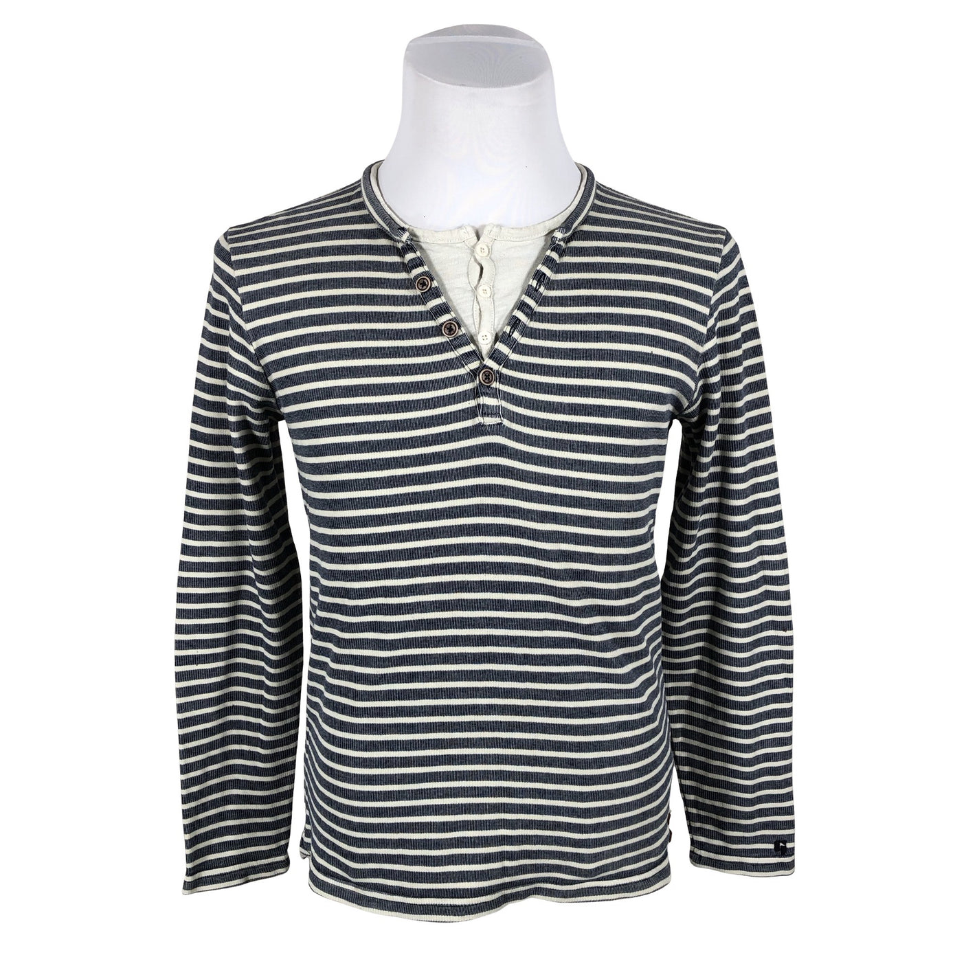 Miesten Garcia Jeans - Trikoopaita, koko S - Sininen (1)