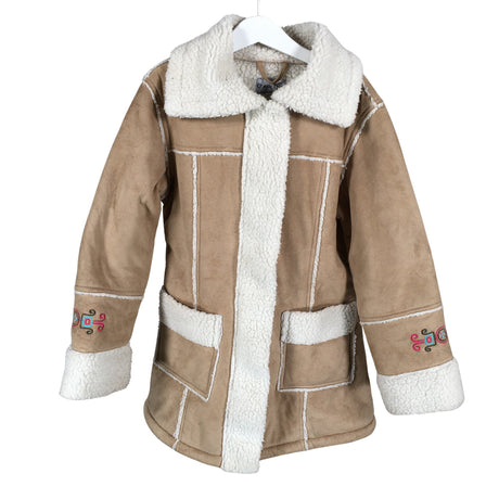 Tyttöjen Lindex - Toppatakki, koko 134 - 140 - Beige ()