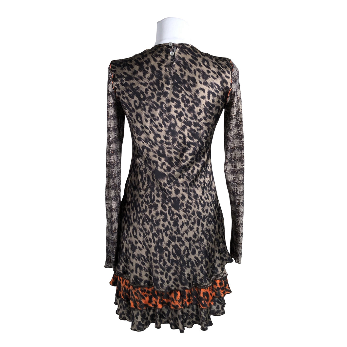 Naisten Marc Cain - Sifonkimekko, koko 34 - Beige (3)
