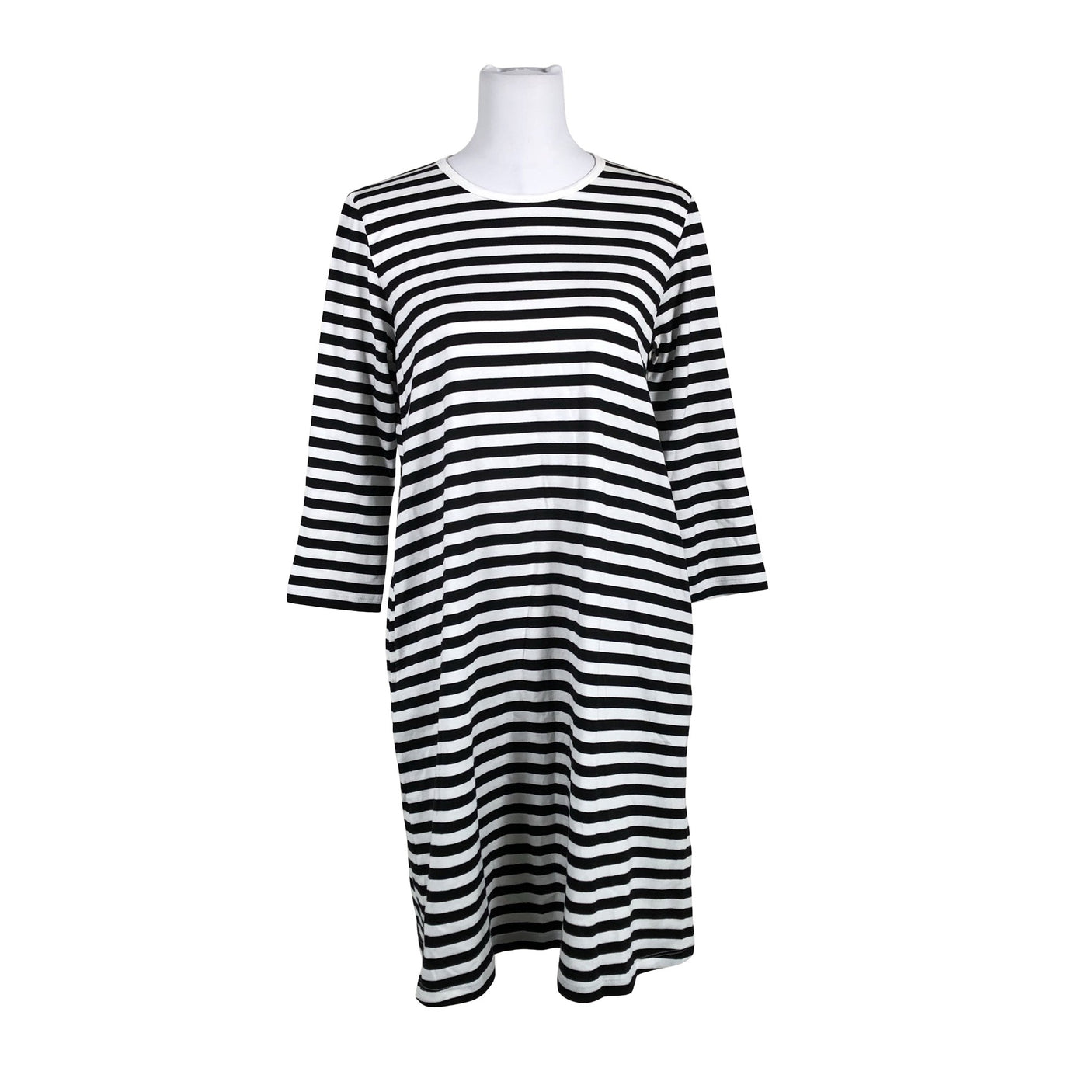 Naisten Marimekko - Trikoomekko, koko 38 - Musta (1)