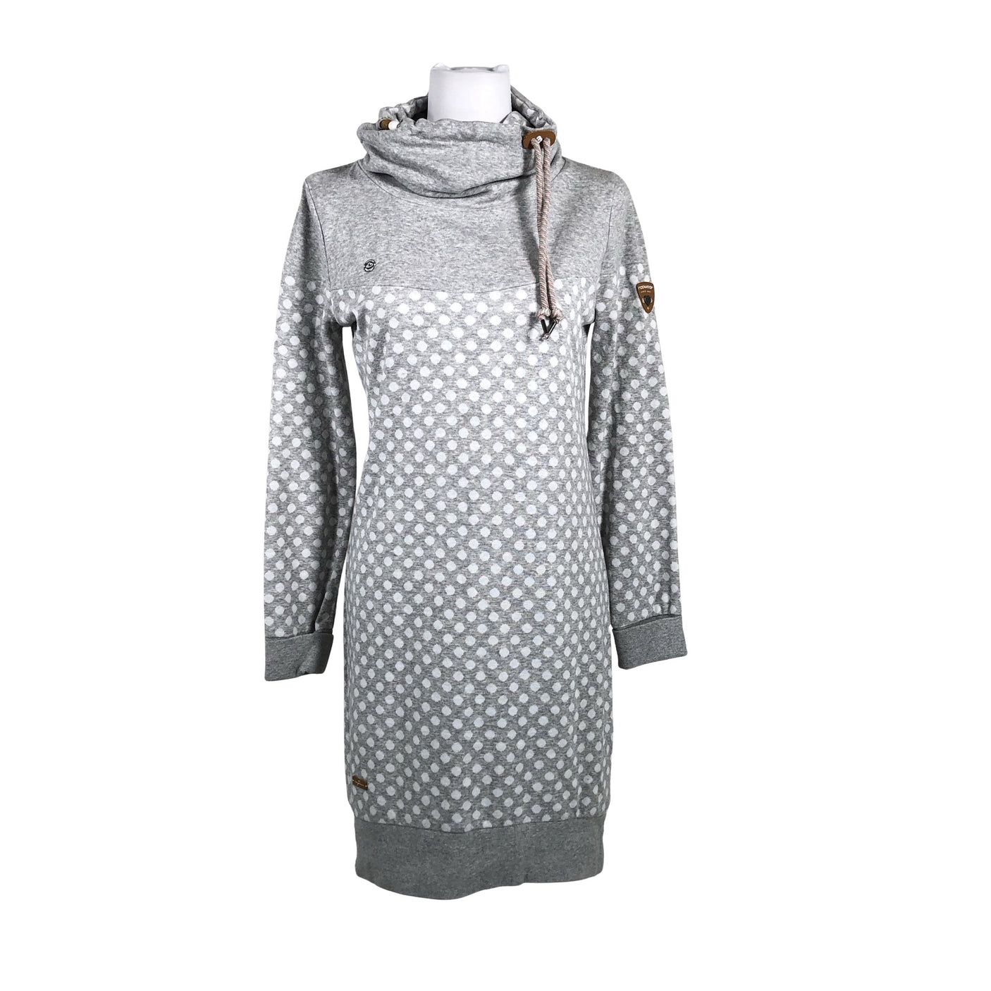 Naisten Ragwear - Trikoomekko, koko 36 - Harmaa (1)