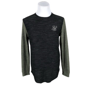 Miesten Siksilk - Neulepaita, koko M - Musta (1)
