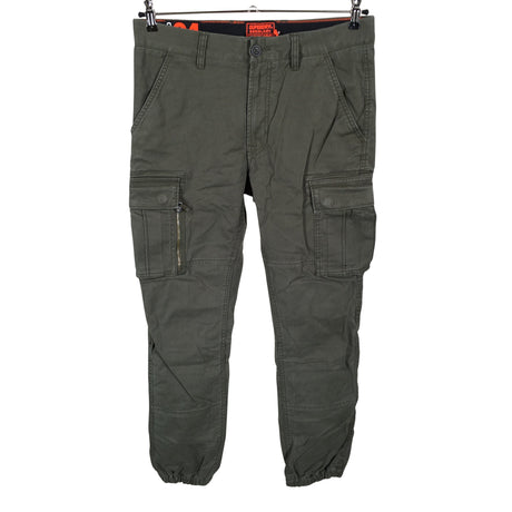 Miesten Superdry - Cargohousut, koko W31 - Vihreä ()