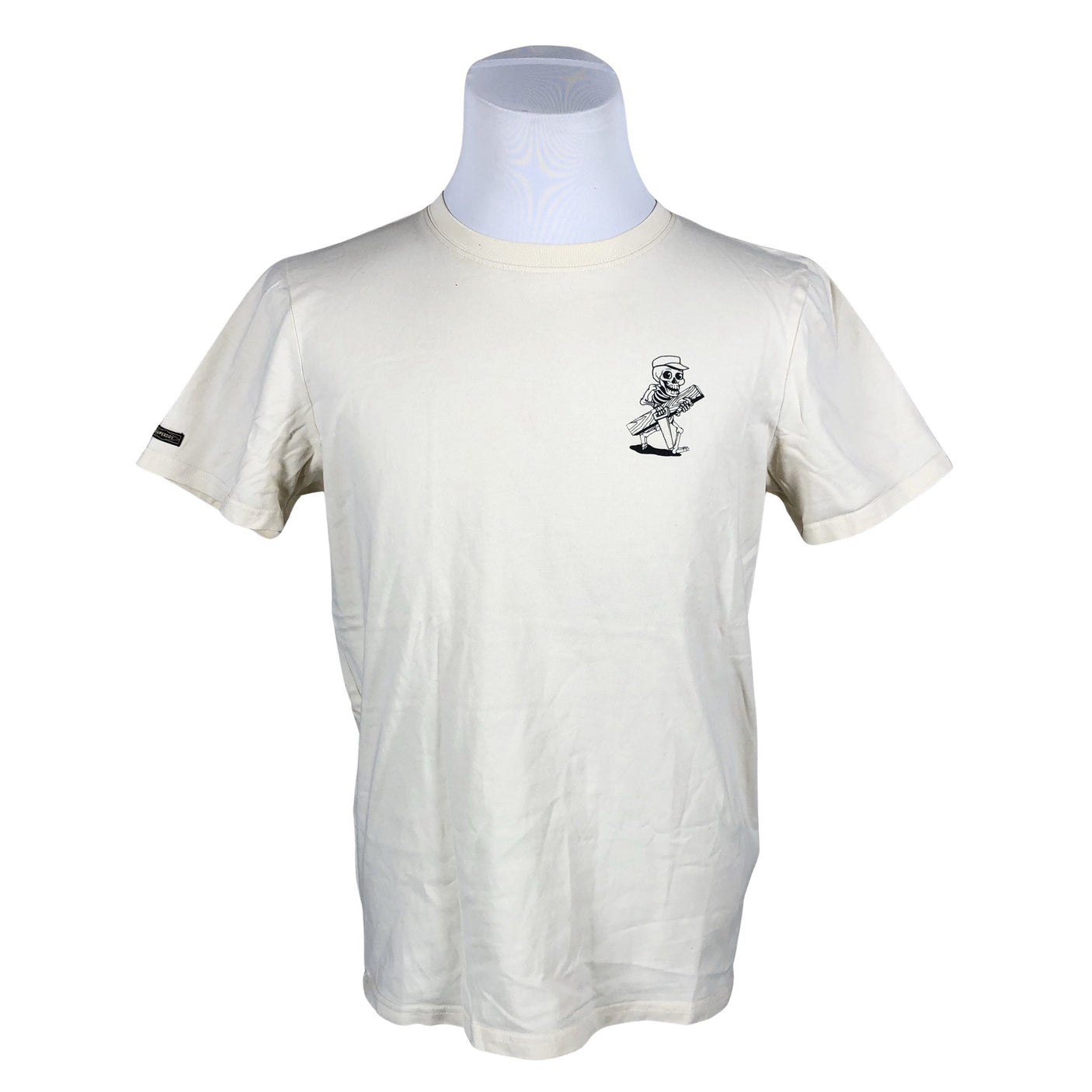Miesten Superdry - T-paita, koko L - Beige (1)