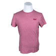 Miesten Superdry - T-paita, koko L - Vaaleanpunainen ()