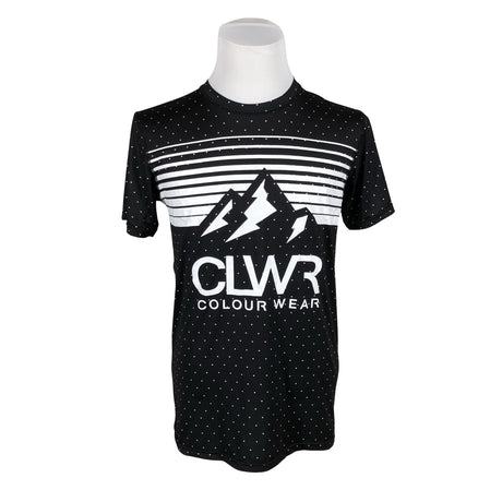 Miesten CLWR - Colour Wear - Urheilupaita, lyhyet hihat, koko M - Musta ()