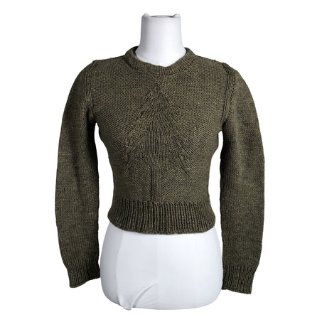 Naisten Handmade - Neulepaita, koko 36 - Harmaa ()