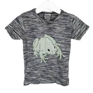 Unisex NOSH - T-paita, koko 98 - 104 - Harmaa (1)
