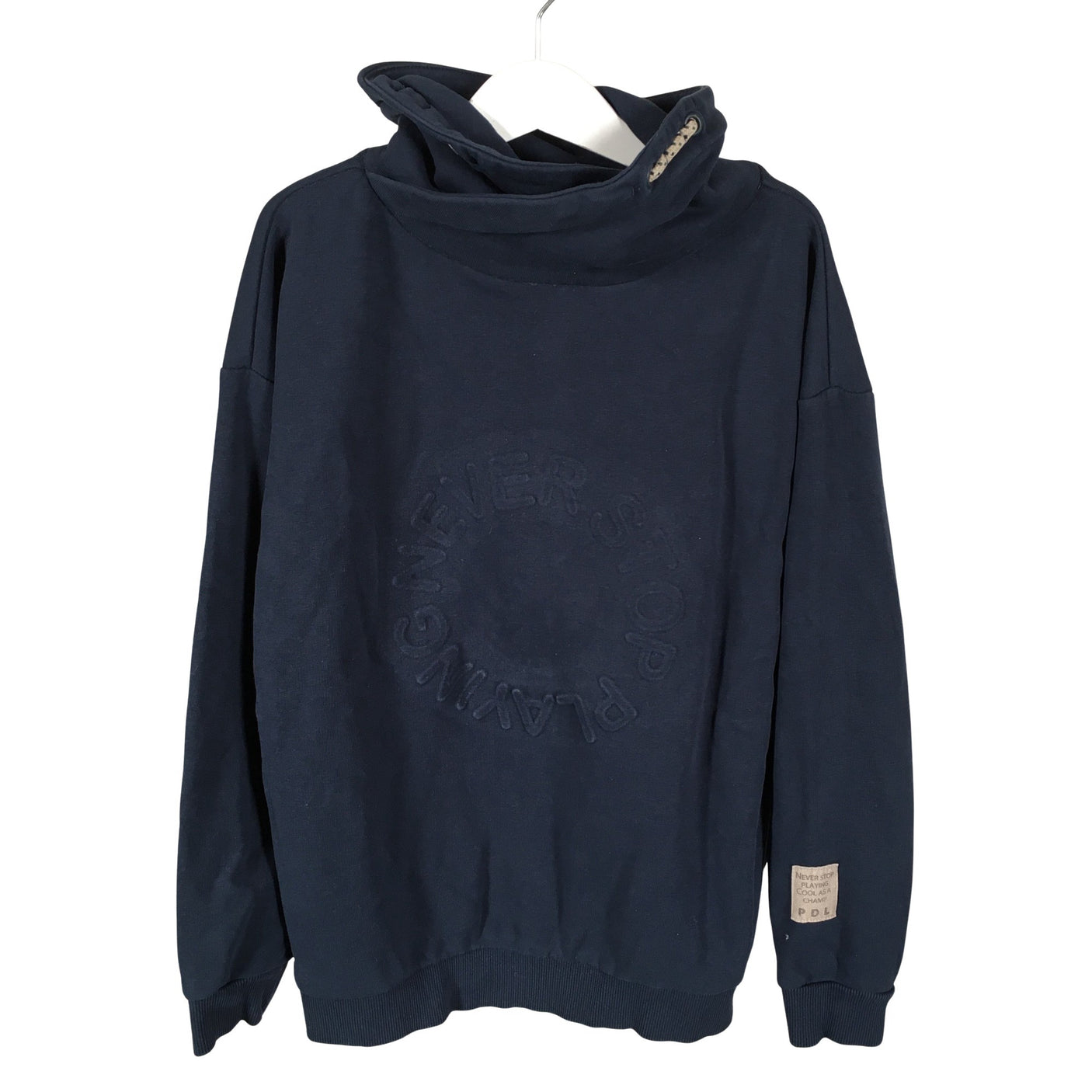 Unisex POMPdeLUX - Collegepaita, koko 134 - 140 - Sininen (1)
