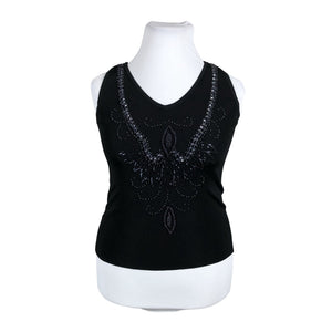 Naisten BCBG Maxazria - Trikootoppi, koko 44 - Musta (1)