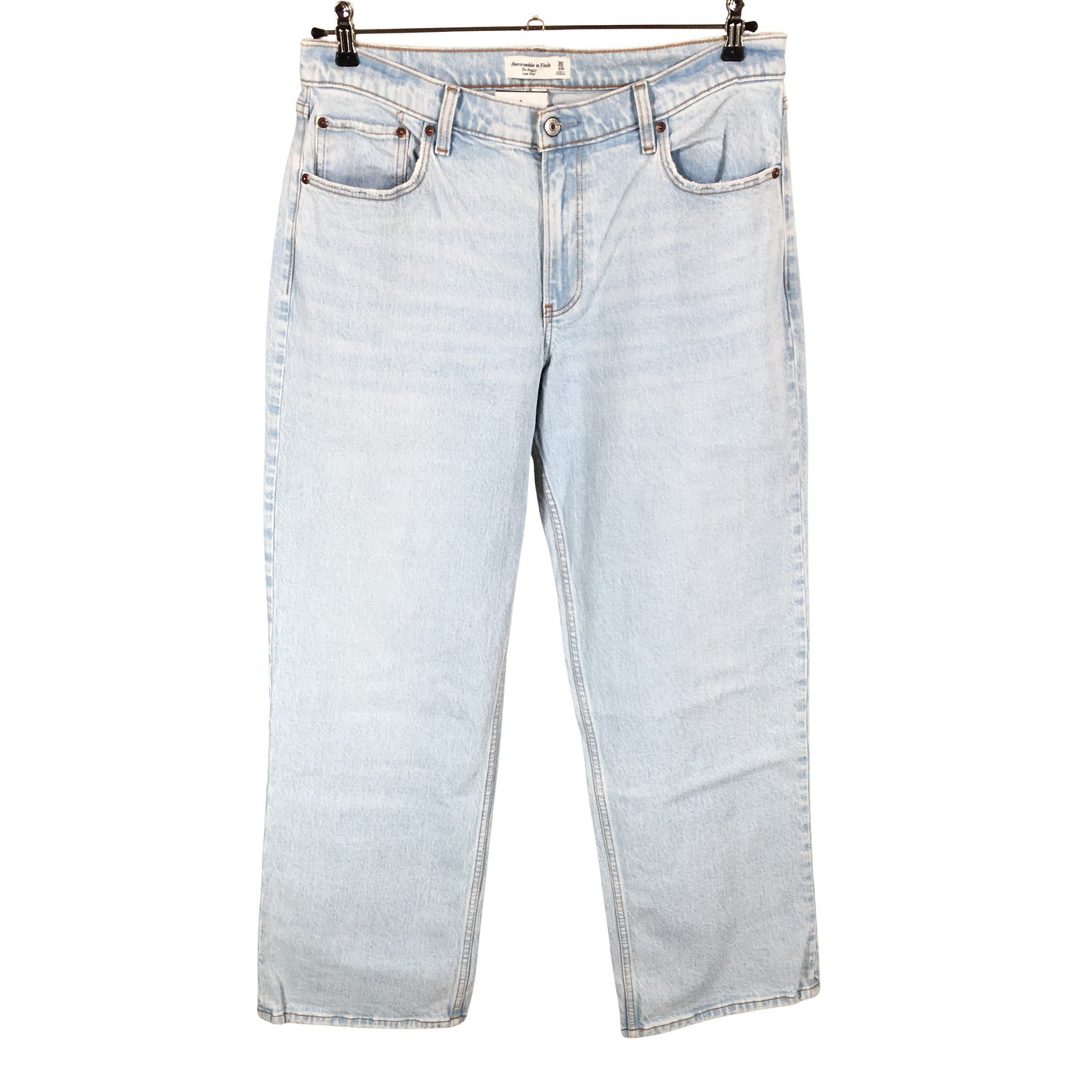 Naisten Abercrombie&Fitch - Farkut, koko W30 - Vaaleansininen (1)