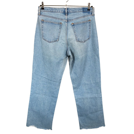 Naisten Abercrombie&Fitch - Farkut, koko W30 - Vaaleansininen (2)