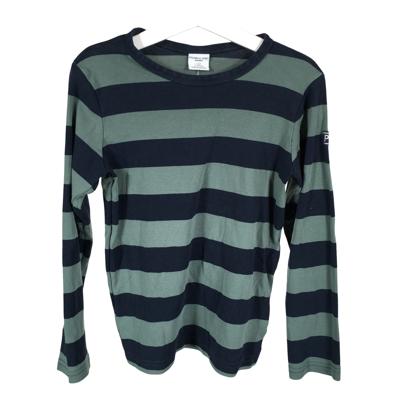 Unisex Polarn O. Pyret - Trikoopaita, koko 128 - 134 - Vihreä (1)