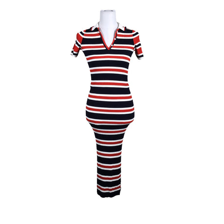 Naisten Tommy Hilfiger - Neulemekko, koko 34 - Sininen ()