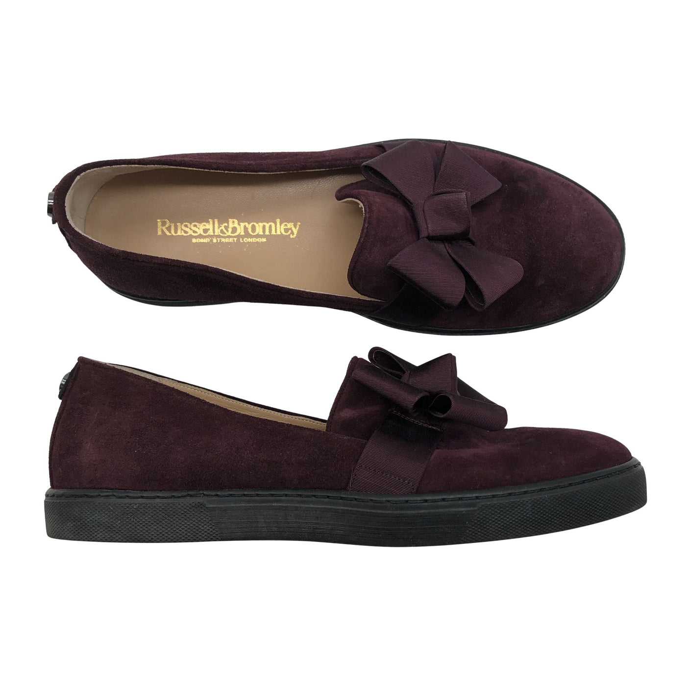 Naisten Russell Bromley - Loaferit, koko 39 - Violetti (1)