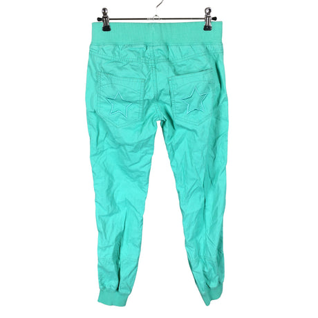 Unisex Villervalla - Kangashousut, koko 146 - 152 - Vihreä (2)