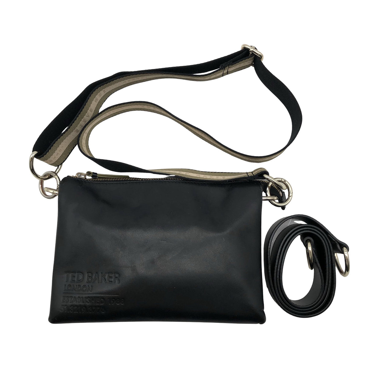 Naisten Ted Baker - Olkalaukku, koko Midi - Musta (1)