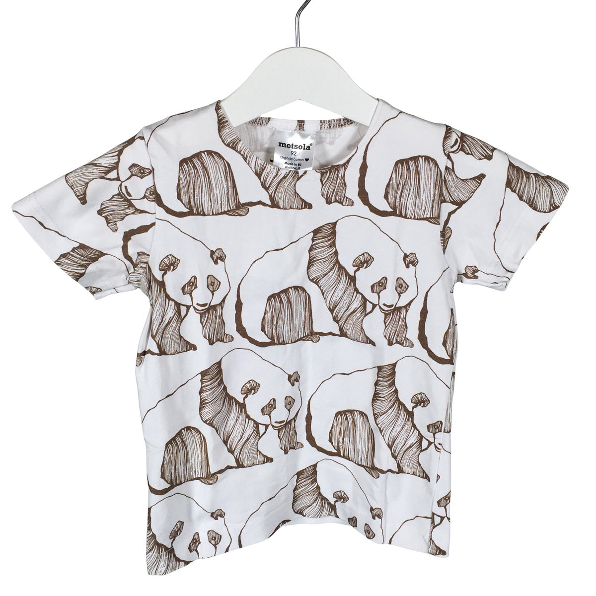 Unisex Metsola - T-paita, koko 86 - 92 - Valkoinen (1)