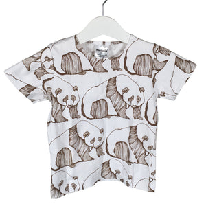Unisex Metsola - T-paita, koko 86 - 92 - Valkoinen (1)