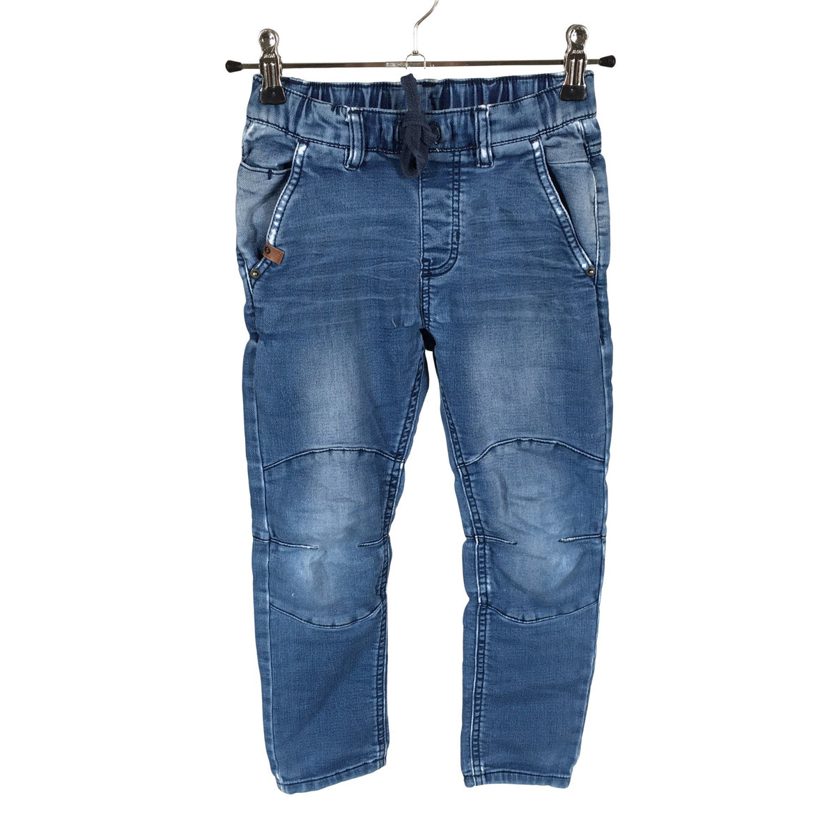 Unisex POMPdeLUX - Kangashousut, koko 110 - 116 - Sininen (1)
