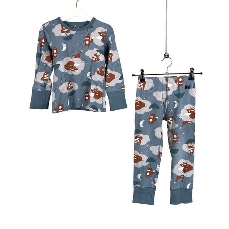 Unisex Polarn O. Pyret - Yöasu, koko 98 - 104 - Vaaleansininen ()