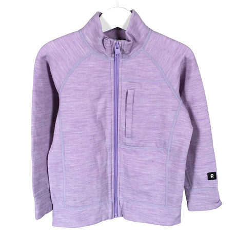 Unisex Reima - Fleecetakki, koko 104 - 110 - Violetti ()