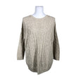 Naisten Massimo Dutti - Neulepaita, koko 38 - Beige ()