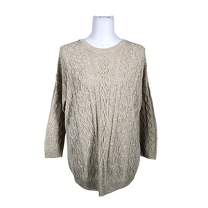 Naisten Massimo Dutti - Neulepaita, koko 38 - Beige (1)