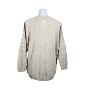 Naisten Massimo Dutti - Neulepaita, koko 38 - Beige (2)