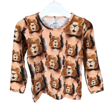 Unisex Metsola - Trikoopaita, koko 98 - 104 - Ruskea ()