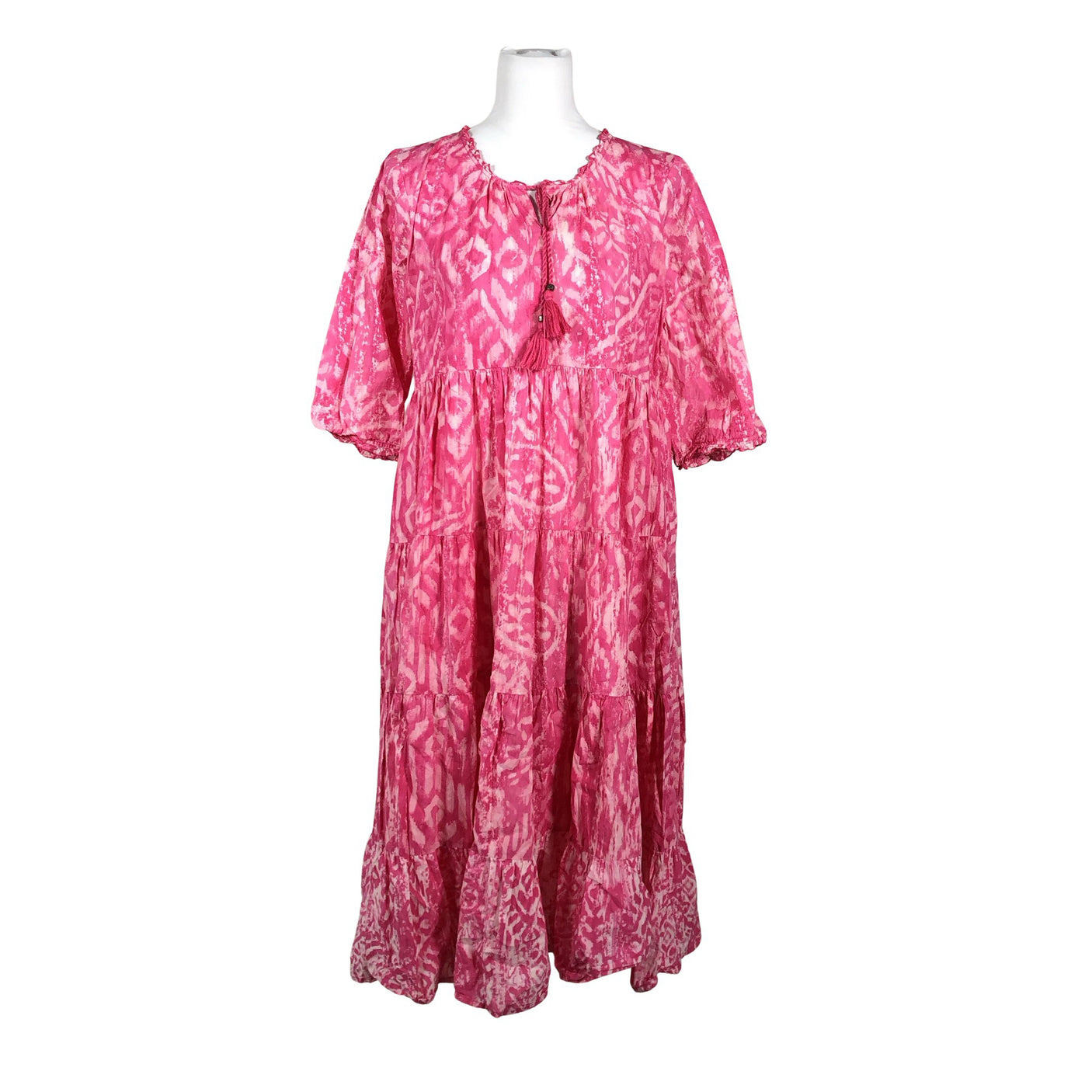 Naisten Orientique - Sifonkimekko, koko 40 - Pinkki (1)