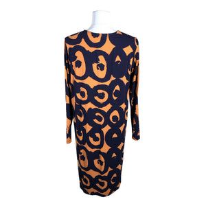 Naisten Marimekko - Trikoomekko, koko 40 - Sininen (2)