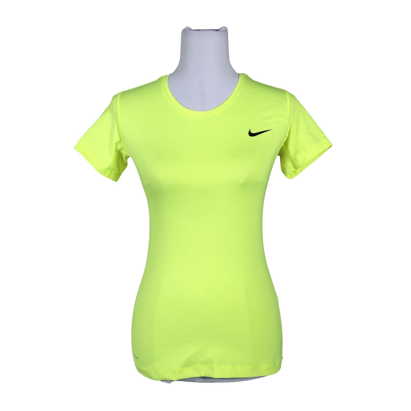 Naisten Nike - Urheilupaita, lyhyet hihat, koko 38 - Keltainen (1)
