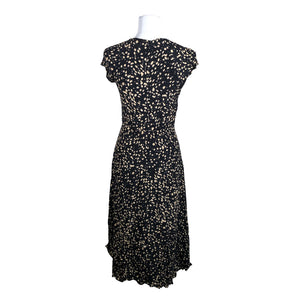 Naisten Massimo Dutti - Sifonkimekko, koko 36 - Musta (2)
