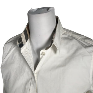 Naisten Burberry Brit - Kauluspaita, koko 40 - Valkoinen (3)