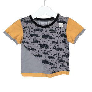 Unisex Tuulelaps - T-paita, koko 92 - 98 - Harmaa (1)
