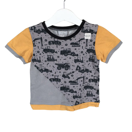 Unisex Tuulelaps - T-paita, koko 92 - 98 - Harmaa ()