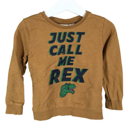 Unisex Name It - Collegepaita, koko 92 - 98 - Ruskea ()