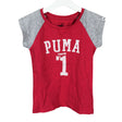 Tyttöjen Puma - T-paita, koko 134 - 140 - Punainen ()