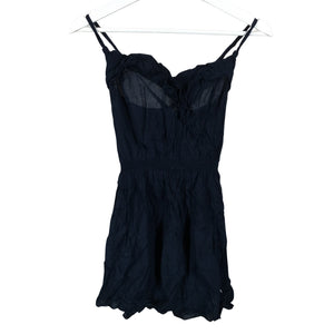 Tyttöjen Abercrombie&Fitch - Sifonkimekko, koko 152 - 158 - Sininen (1)