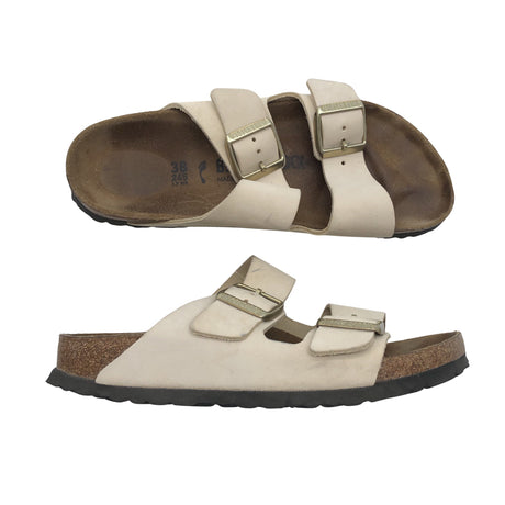 Naisten Birkenstock - Sandaalit, koko 38 - Beige ()