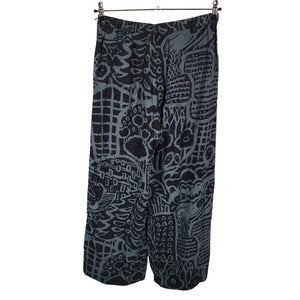 Naisten Marimekko - Kangashousut, koko 36 - Harmaa (2)