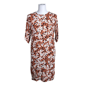 Naisten Marimekko - Sifonkimekko, koko 36 - Oranssi (1)
