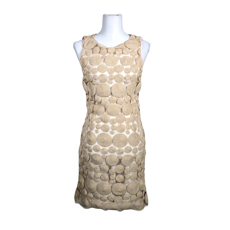 Naisten Derhy - Juhlamekko, koko 38 - Beige ()