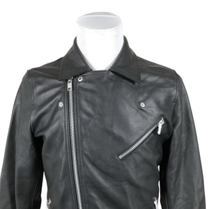 Miesten Jack & Jones - Nahkatakki, koko M - Musta (4)