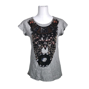 Naisten Acne Studios - T-paita, koko 36 - Harmaa (1)